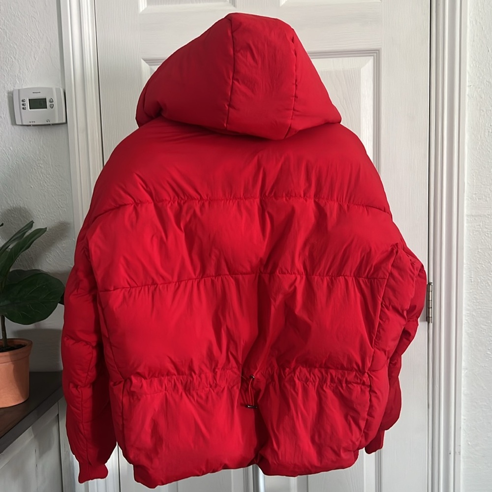 Lucky Brand Red Puffer Jacket size L - Picture 4 of 15